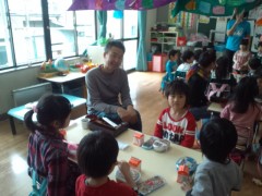 みんなでお昼ご飯