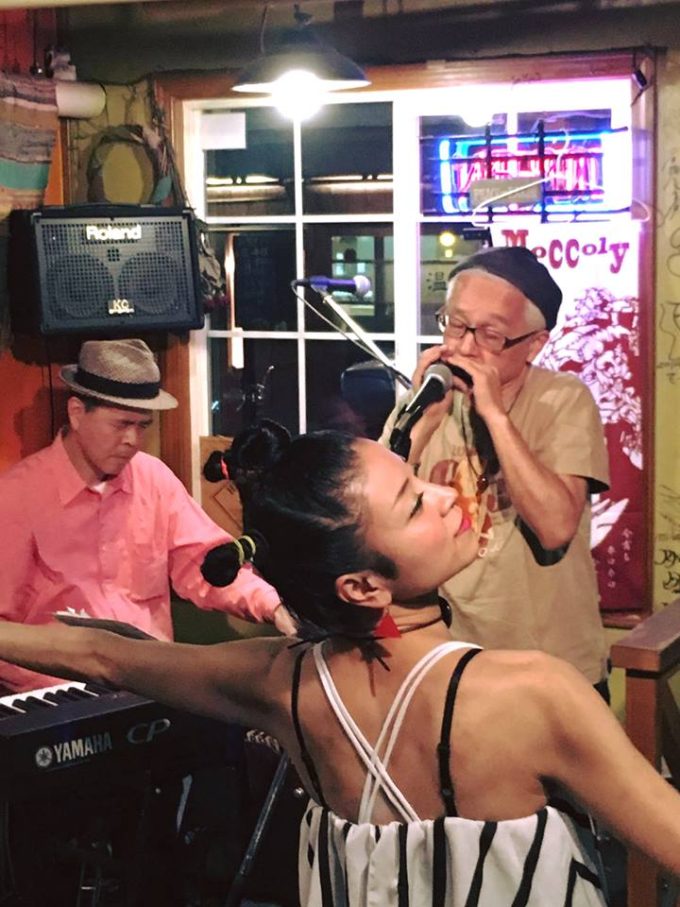 八木のぶお＆照本史＆Moccoly in 高円寺